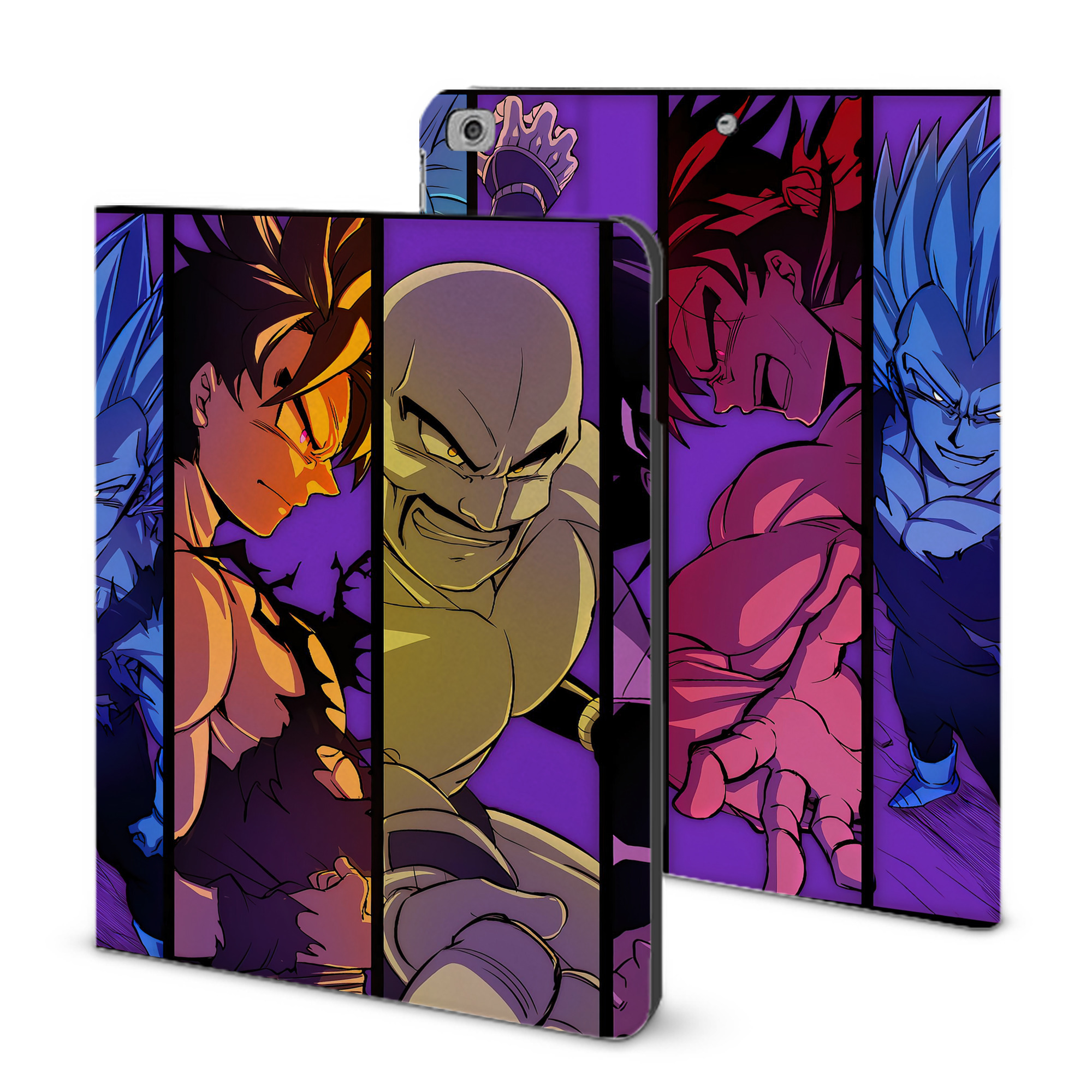 （画像用） ドラゴンボール DRAGON BALL IPad ケース ブック型 PUレザー TPU 耐衝撃 軽量 薄型 ペン収納なし 全面保護 IPad 各モデル対応